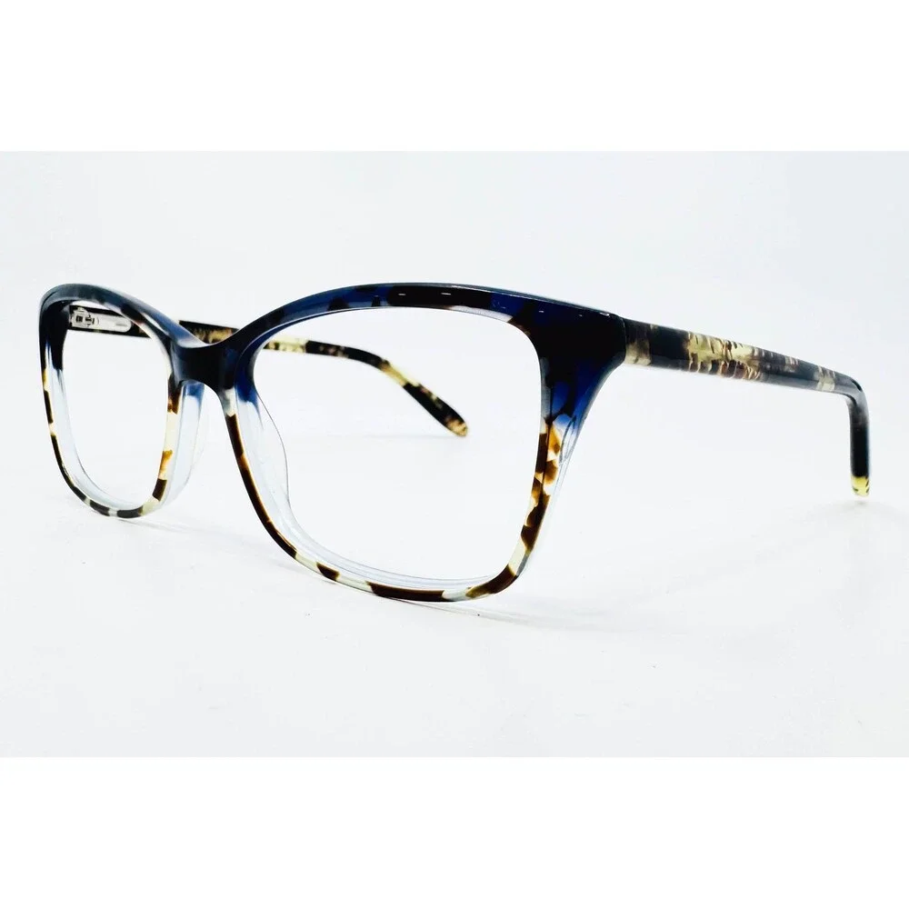 Vera Wang Eyeglasses Womens Blue Tortoise V915 SA 52-15-135 Eyewear Frames